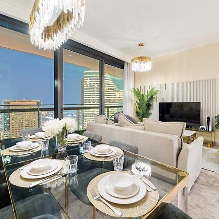 First Class 2Br With Full Dubai Skyline & Sea View 외부 사진