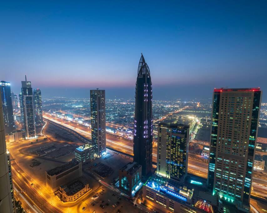 First Class 2Br With Full Dubai Skyline & Sea View 외부 사진