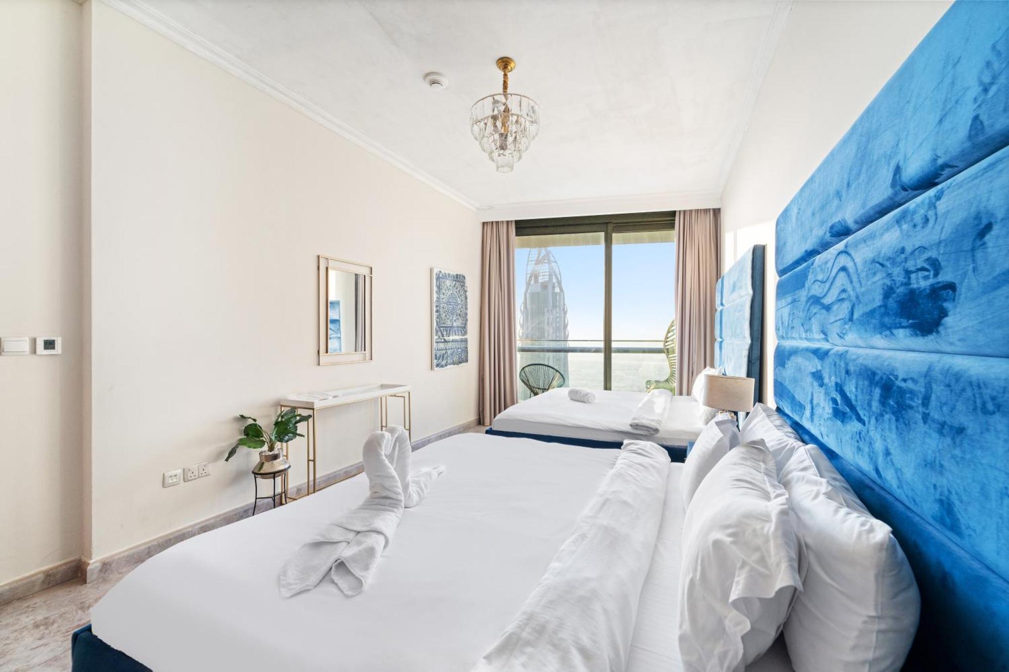 First Class 2Br With Full Dubai Skyline & Sea View 외부 사진