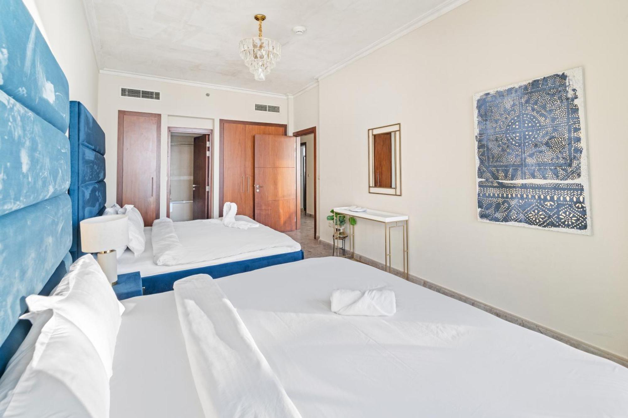 First Class 2Br With Full Dubai Skyline & Sea View 외부 사진